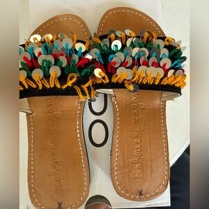 Moroccan Amazigh Baboush  Embellished Women's Sandals